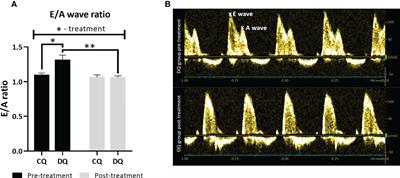 Quercetin alleviates diastolic dysfunction and suppresses adverse pro-hypertrophic signaling in diabetic rats